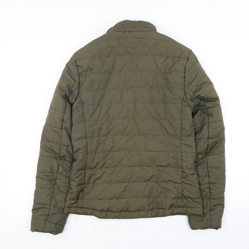 Marks and Spencer Womens Green   Puffer Jacket Jacket Size 6  Zip