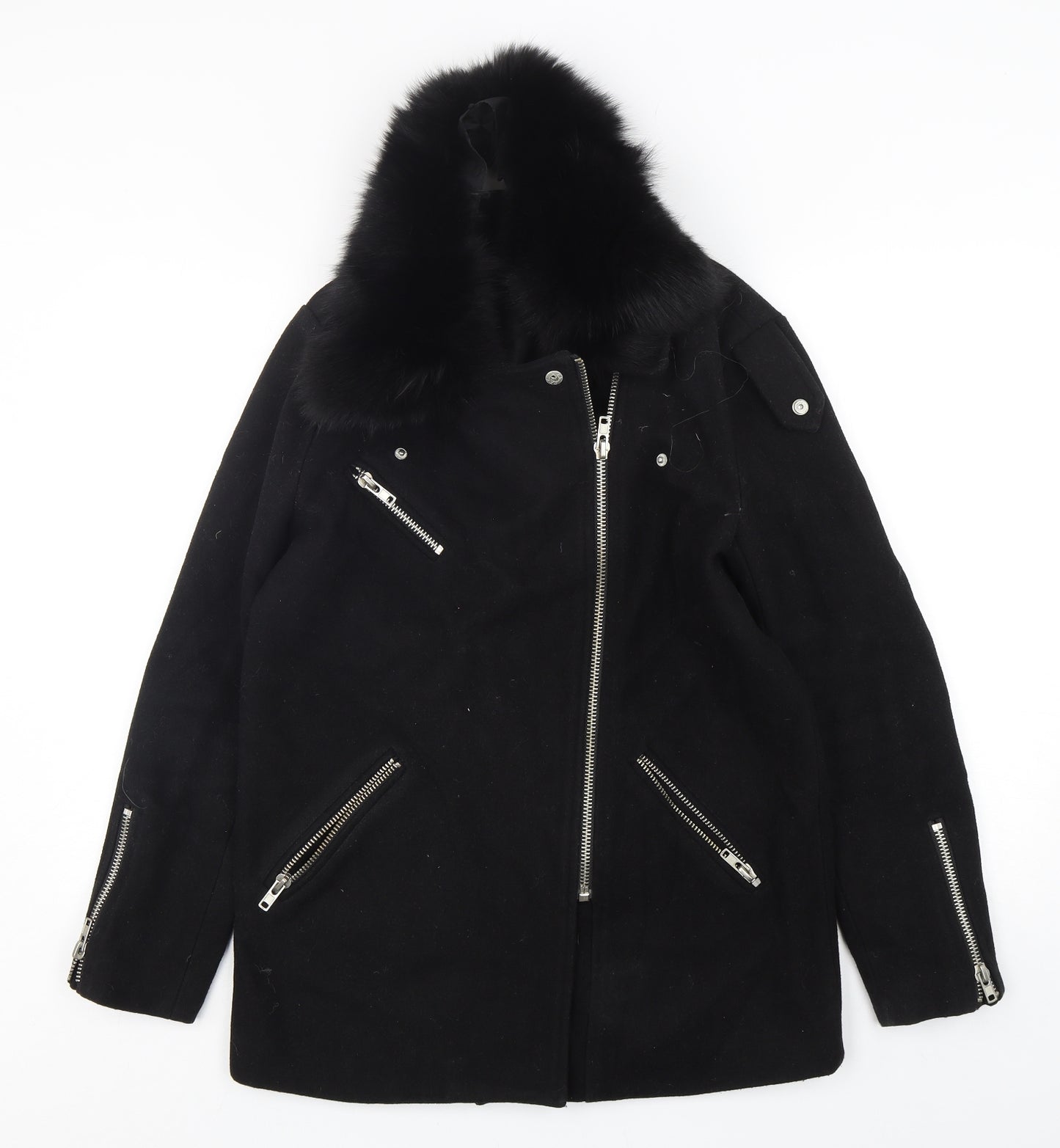 Suncoo Womens Black   Jacket  Size S  Zip