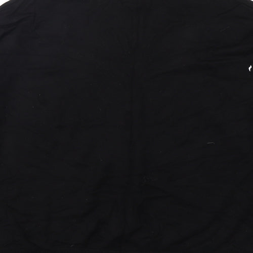 George Womens Black Mock Neck  Viscose Pullover Jumper Size 14