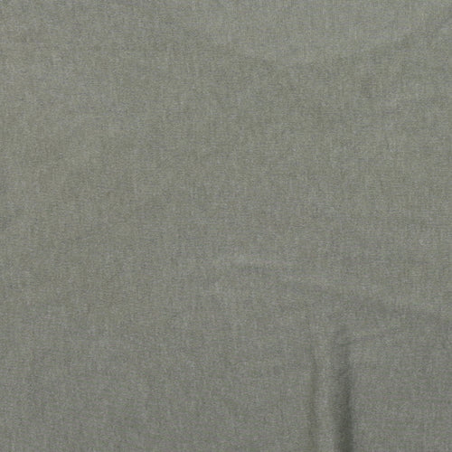 Preworn Womens Green  Viscose Basic T-Shirt Size 8 Boat Neck