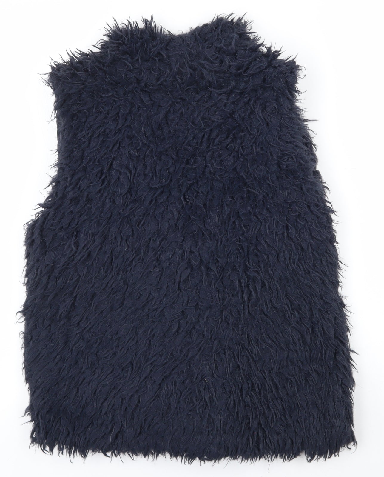 VERO MODA Womens Blue   Gilet Waistcoat Size XS  Snap