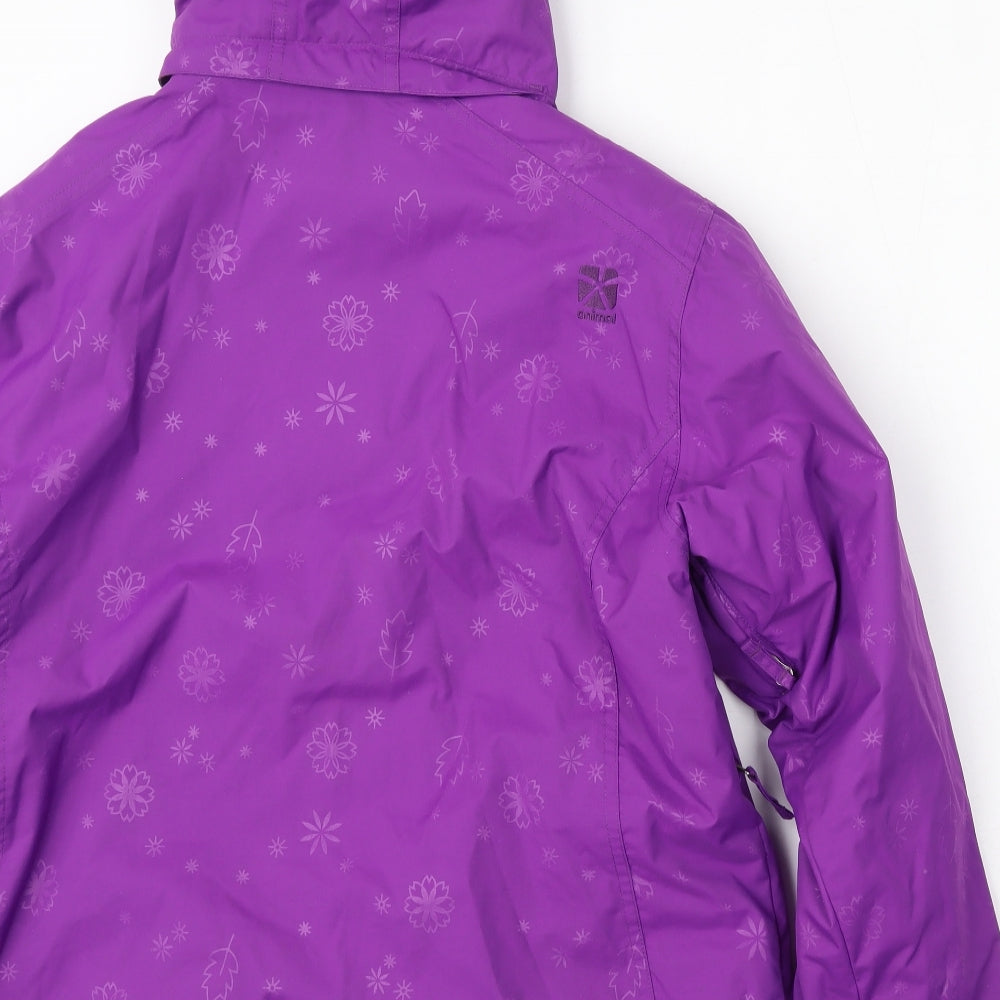 Animal Womens Purple   Jacket  Size 16  Zip