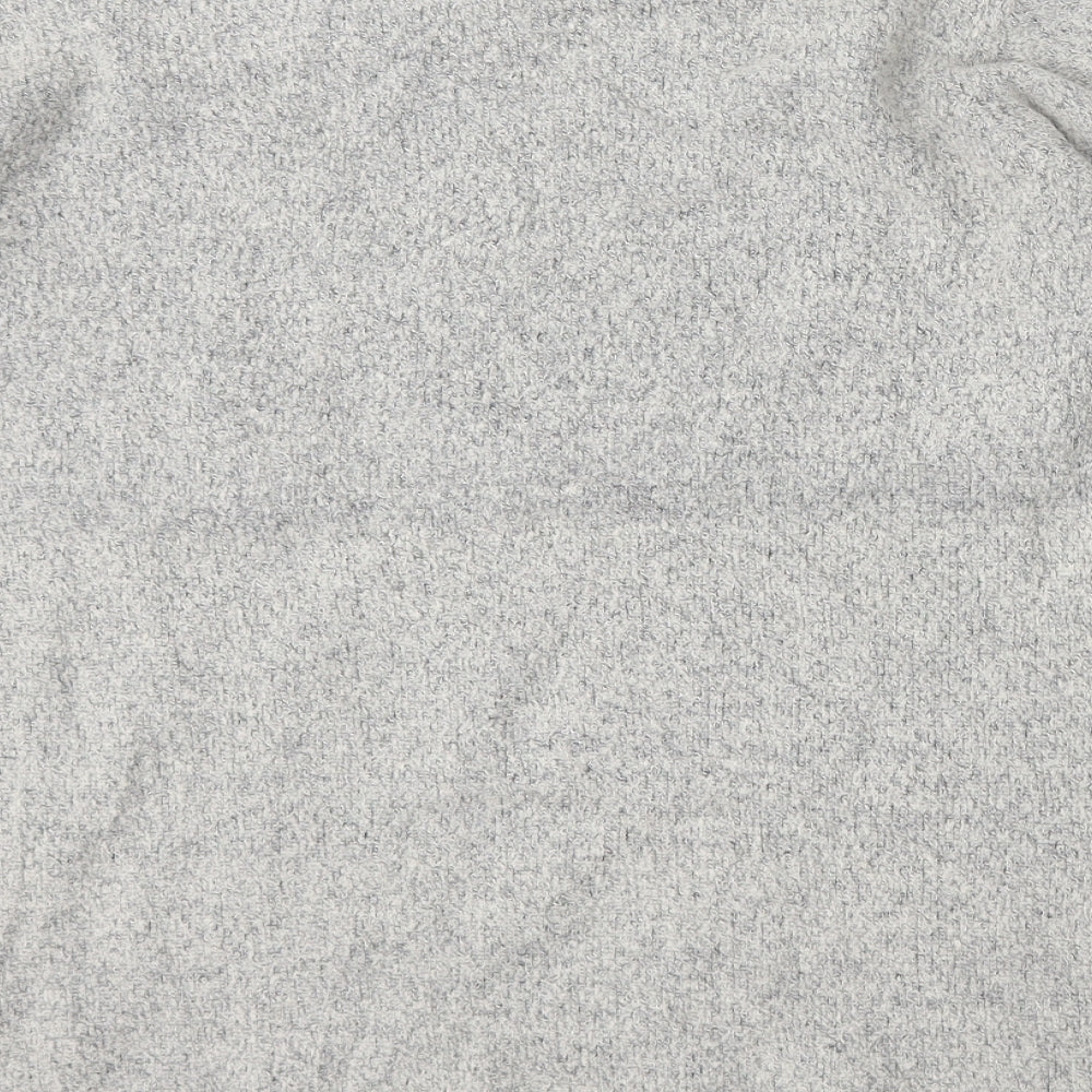 Soyaconcept Womens Grey Round Neck  Acrylic Pullover Jumper Size XL