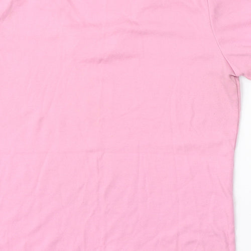 Donna Lewis Womens Pink  Polyester Pullover Sweatshirt Size M