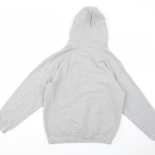 Gildan Womens Grey  Cotton Pullover Hoodie Size M  Pullover - Ed Sheeran