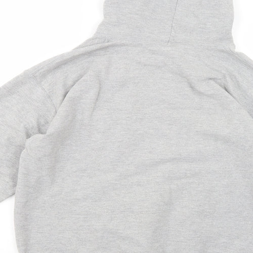 Gildan Womens Grey  Cotton Pullover Hoodie Size M  Pullover - Ed Sheeran