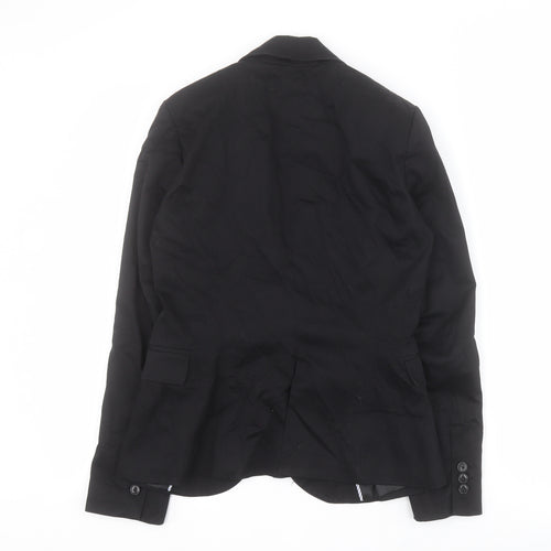 FOREVER 21 Womens Black   Jacket Blazer Size S  Button