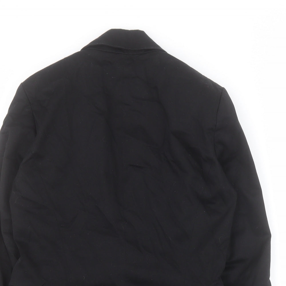 FOREVER 21 Womens Black   Jacket Blazer Size S  Button
