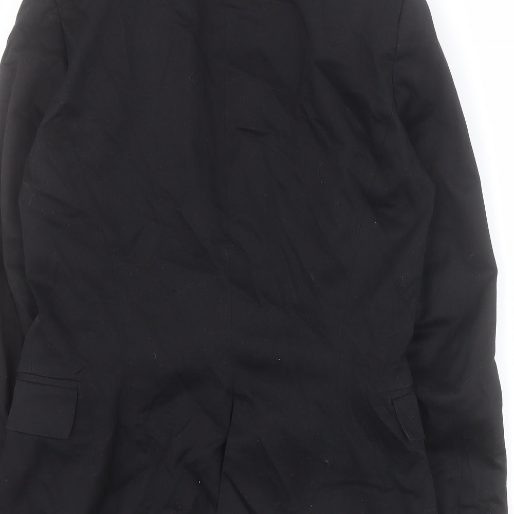FOREVER 21 Womens Black   Jacket Blazer Size S  Button