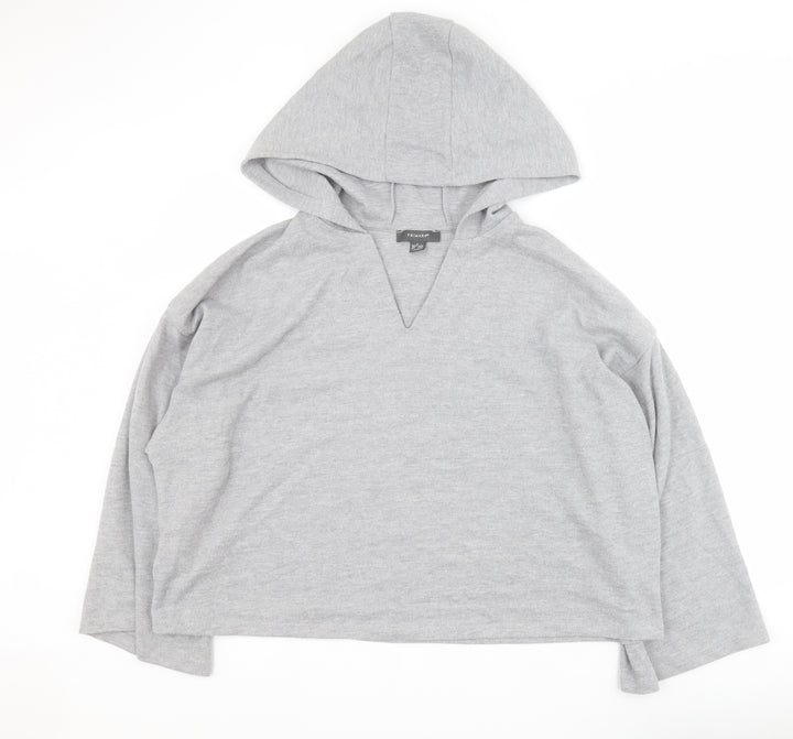 Primark Womens Grey  Polyester Pullover Hoodie Size M  Pullover