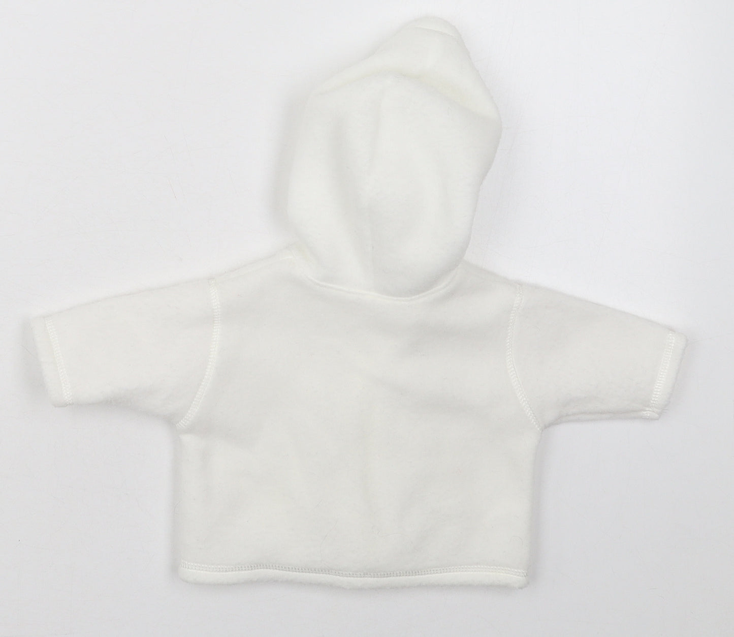 Mothercare Girls White   Jacket  Size Newborn   Button