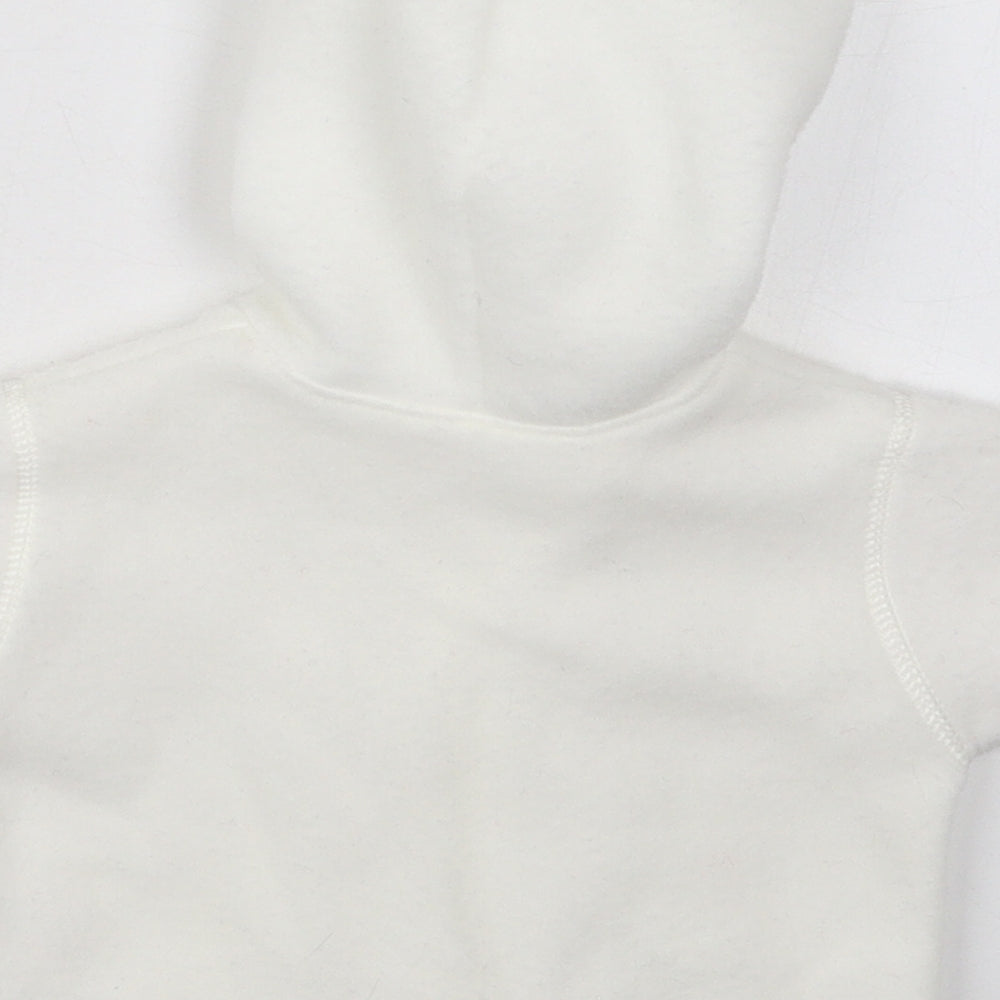 Mothercare Girls White   Jacket  Size Newborn   Button