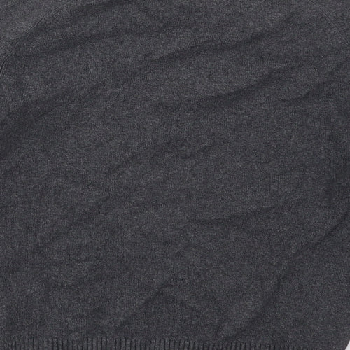 NEXT Boys Grey V-Neck  Cotton Pullover Jumper Size 5-6 Years  Pullover