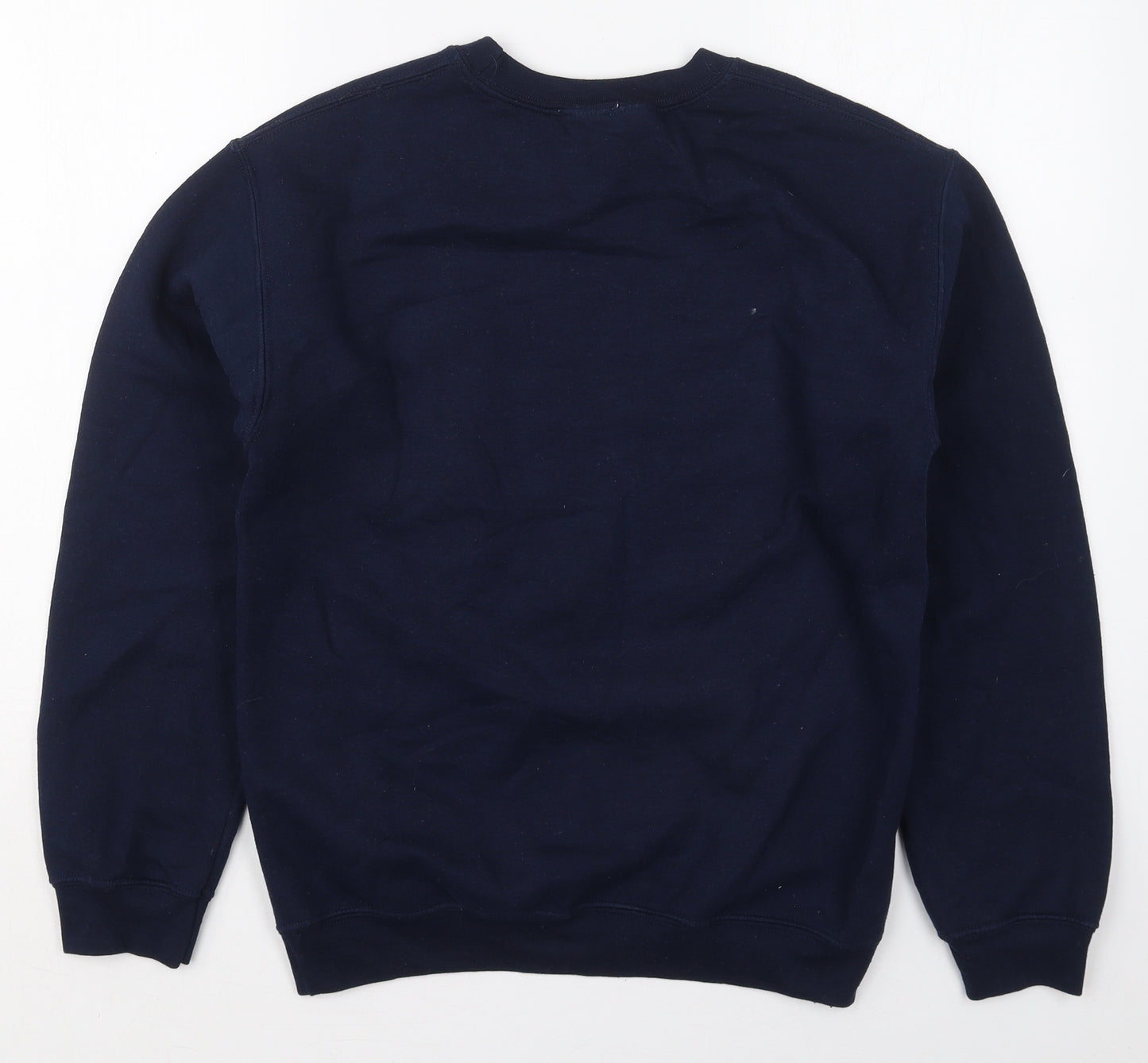 Topshop Womens Blue  Cotton Pullover Sweatshirt Size S  Pullover - MC