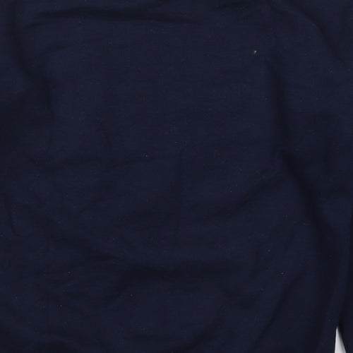 Topshop Womens Blue  Cotton Pullover Sweatshirt Size S  Pullover - MC