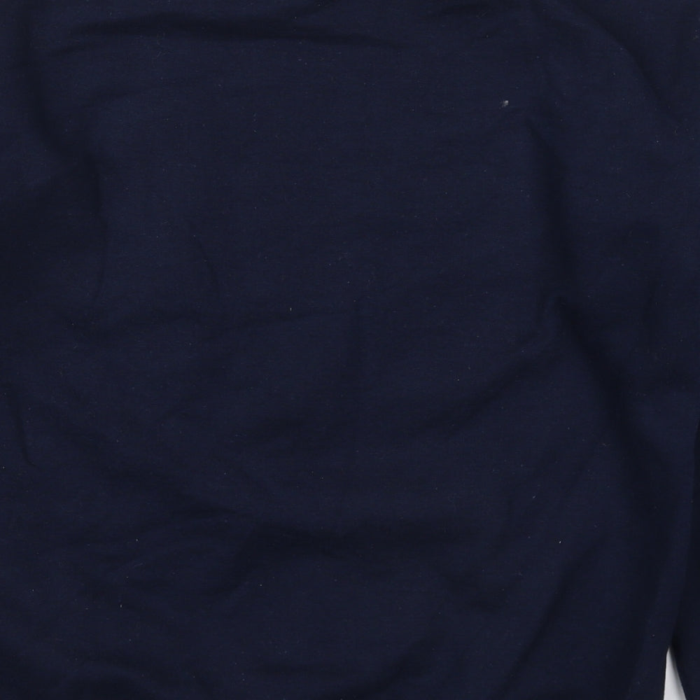 Topshop Womens Blue  Cotton Pullover Sweatshirt Size S  Pullover - MC