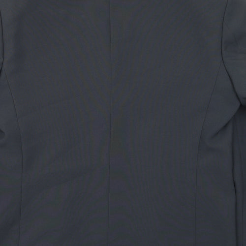 Savatini Mens Blue  Polyester Jacket Suit Jacket Size 38