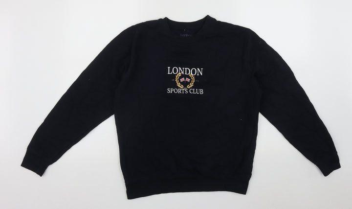 Boohoo Womens Beige Roll Neck Polyester Pullover Jumper Size S - London Logo