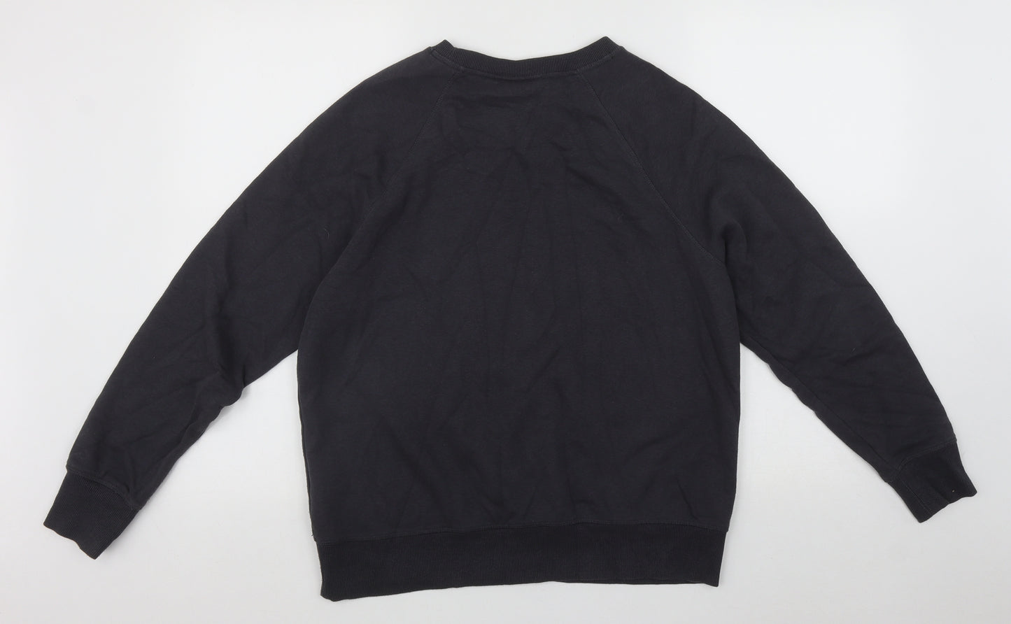 H&M Womens Multicoloured Roll Neck  Cotton Pullover Jumper Size S   - Space And Rockets