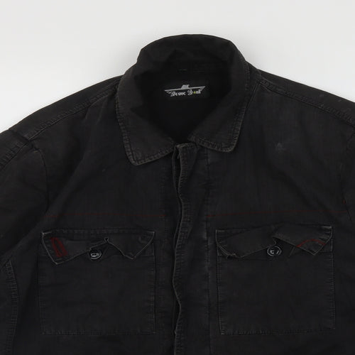 Brave Soul Womens Black   Jacket  Size XS  Button