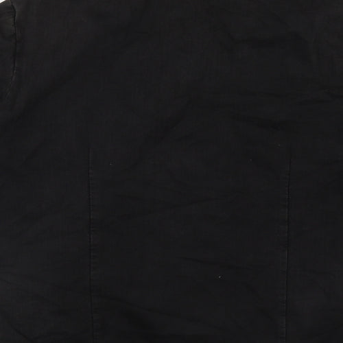 Brave Soul Womens Black   Jacket  Size XS  Button