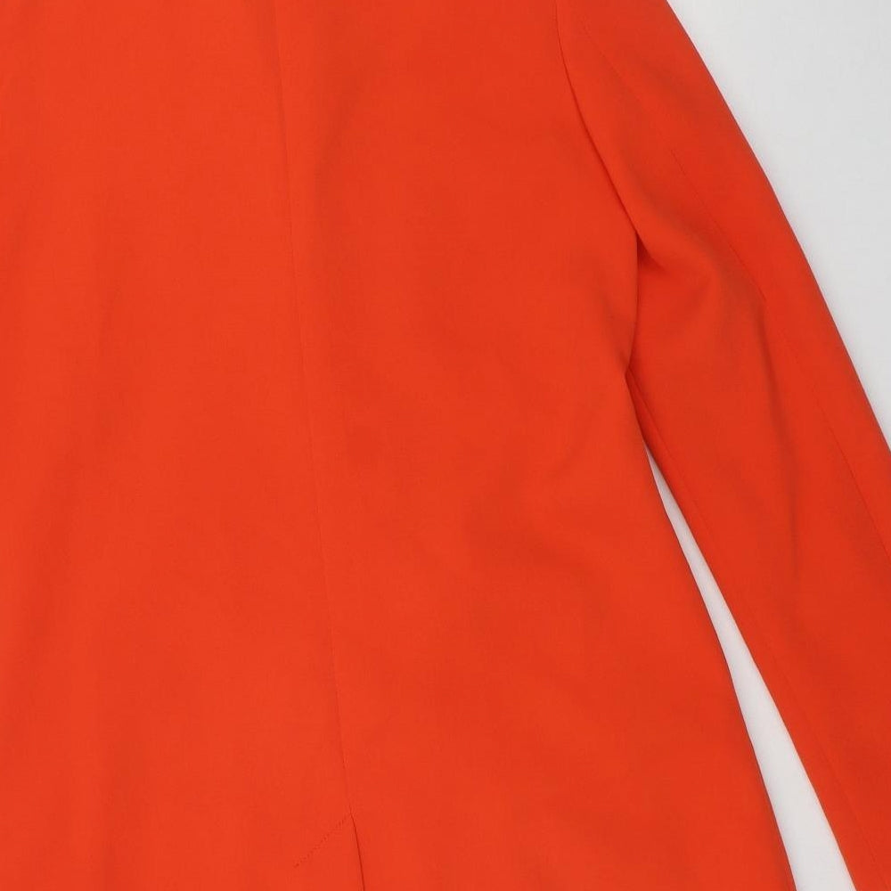 Primark Womens Orange   Jacket  Size 10  Button
