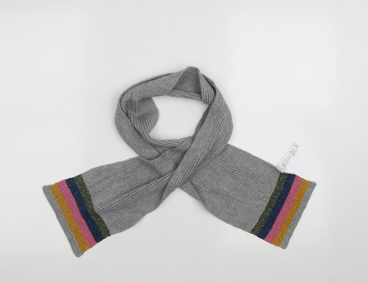 Marks and Spencer Womens Multicoloured Striped Viscose  Scarf