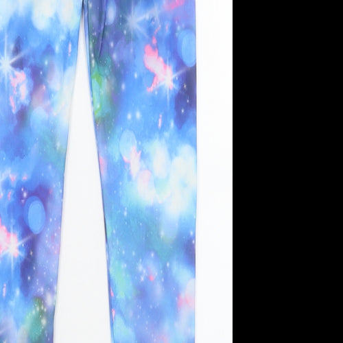 Dunnes Stores Girls Blue Ombré Polyester Capri Trousers Size 9 Months  Regular Pullover