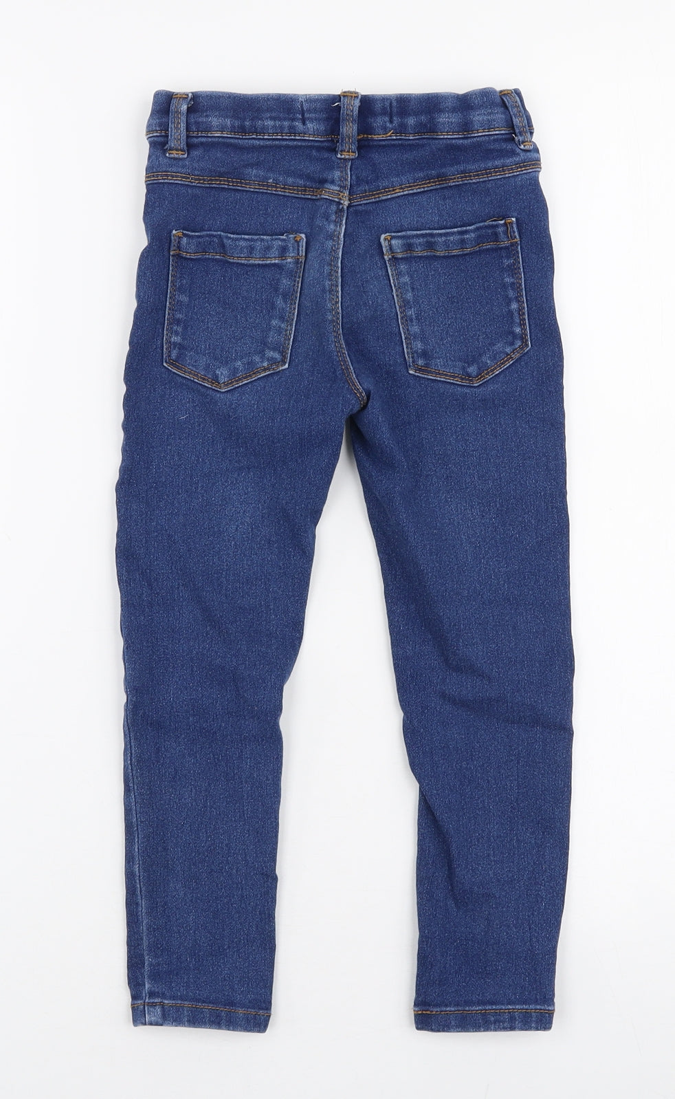 Denim Co Girls Blue  Cotton Jegging Jeans Size 5-6 Years  Slim Pullover