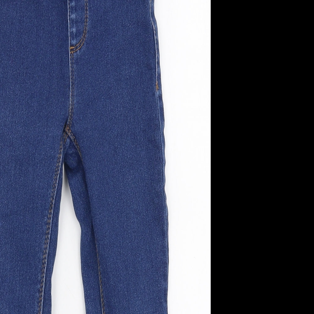 Denim Co Girls Blue  Cotton Jegging Jeans Size 5-6 Years  Slim Pullover