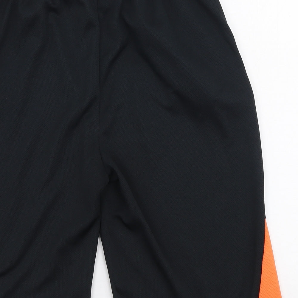 Primark Boys Black  Polyester Sweat Shorts Size 13-14 Years  Regular Drawstring