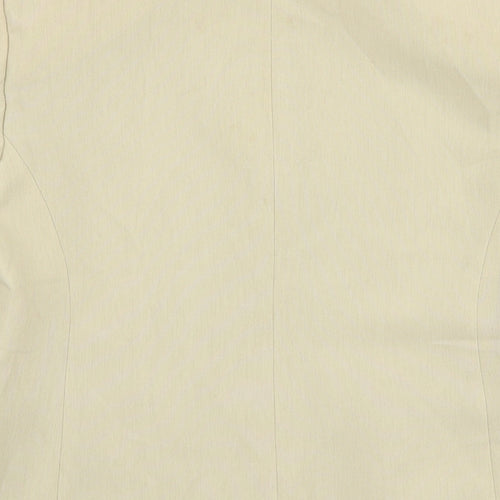 BHS Womens Beige   Jacket Blazer Size 8  Button