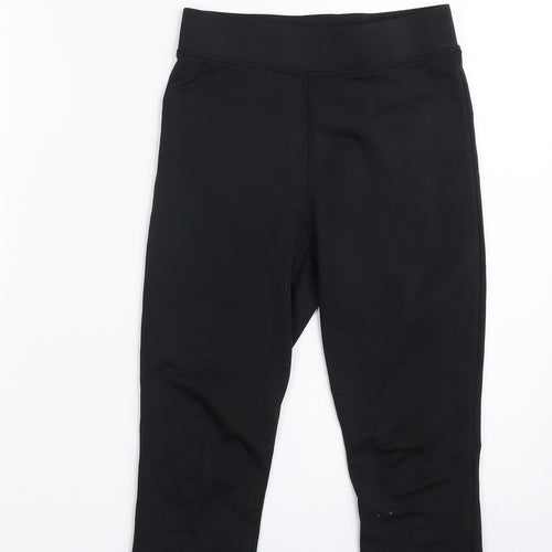 DOMYOS Womens Black  Polyester Compression Leggings Size S L18 in Athletic