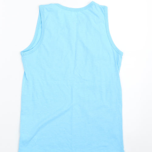 NEXT Boys Blue  100% Cotton Vest Sweatshirt Size 11 Years  Pullover