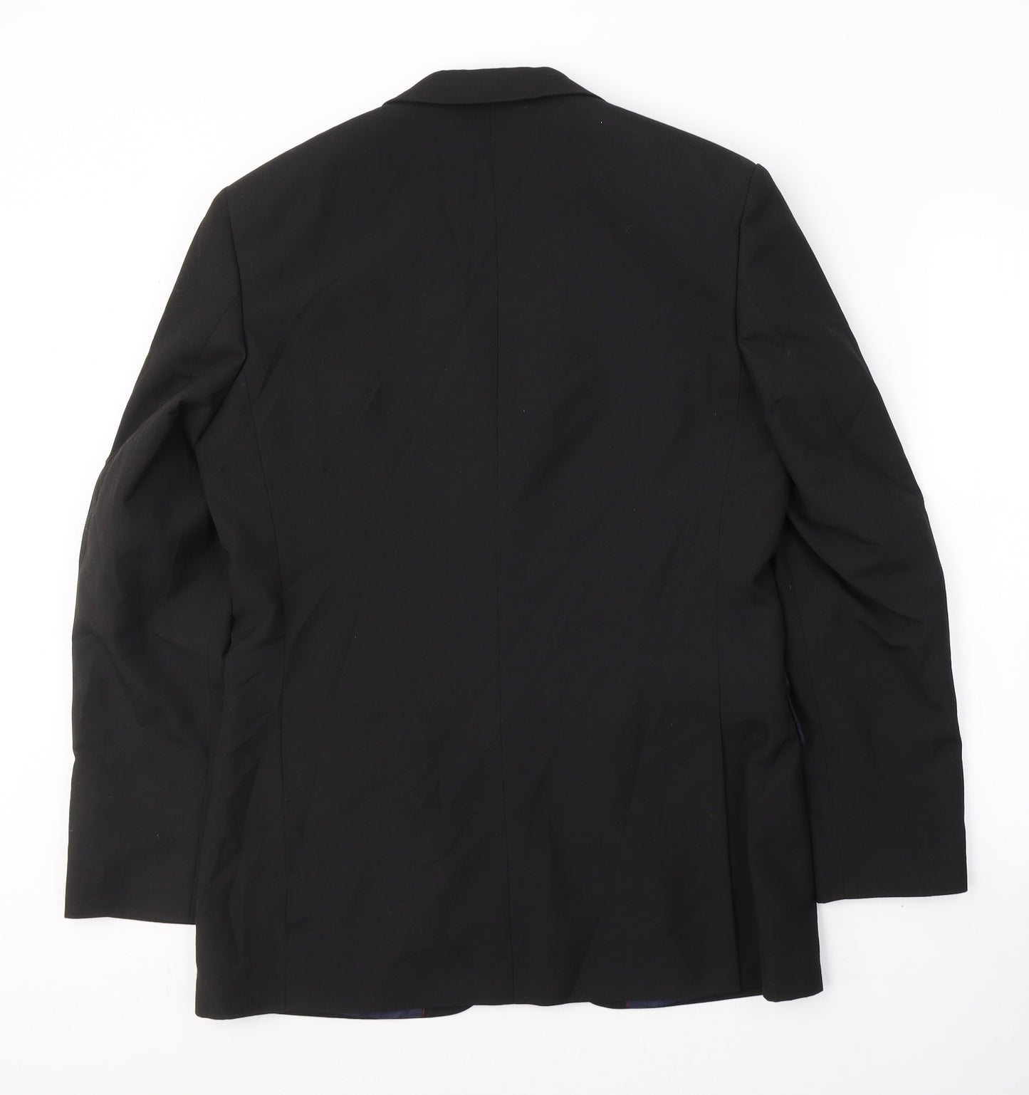 SCOTT&TAYLOR Mens Black  Polyester Jacket Suit Jacket Size M