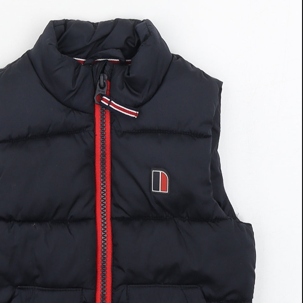 NEXT Baby Blue   Gilet Coat Size 12-18 Months   Zip