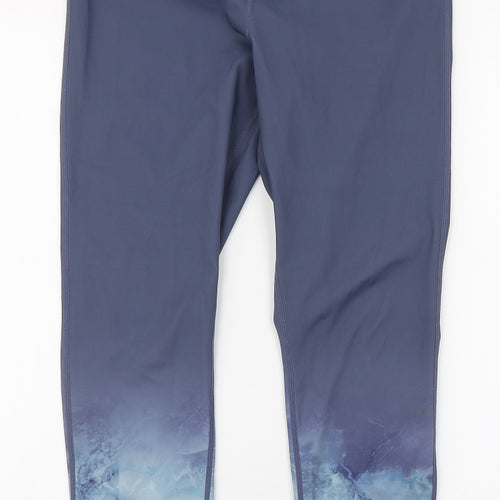 Dunnes Stores Womens Blue  Polyester Jogger Leggings Size M L28 in Regular