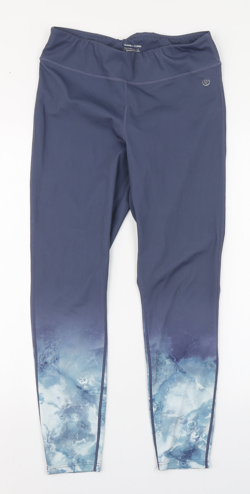 Dunnes Stores Womens Blue  Polyester Jogger Leggings Size M L28 in Regular