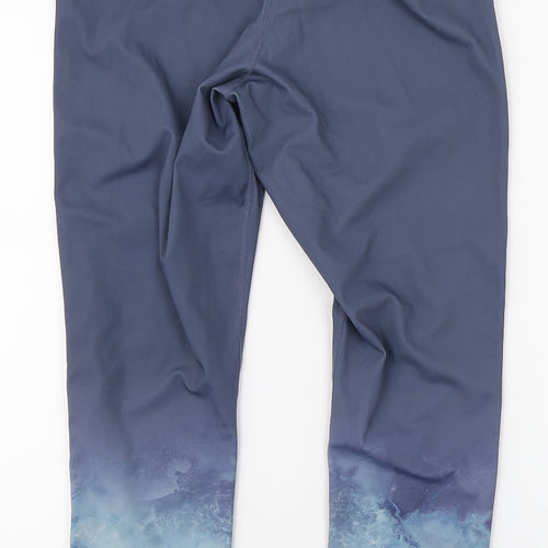 Dunnes Stores Womens Blue  Polyester Jogger Leggings Size M L28 in Regular