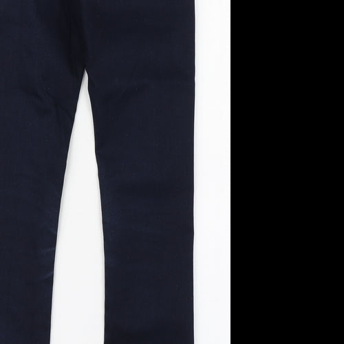 Suzy Radcliffe Womens Blue  Cotton Straight Jeans Size 27 in L28 in Regular Zip