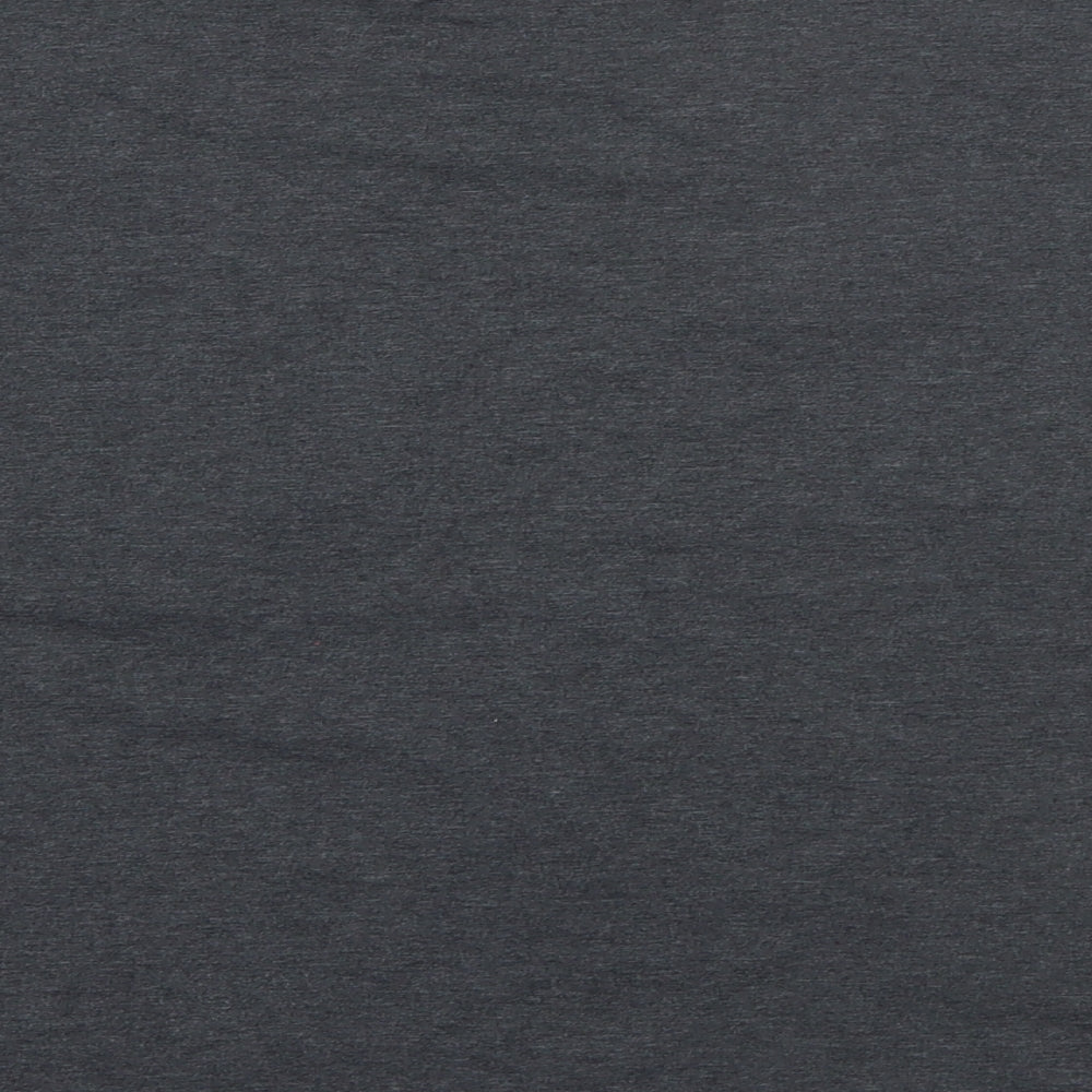 Marks and Spencer Girls Grey  Cotton Basic T-Shirt Size 9-10 Years Crew Neck