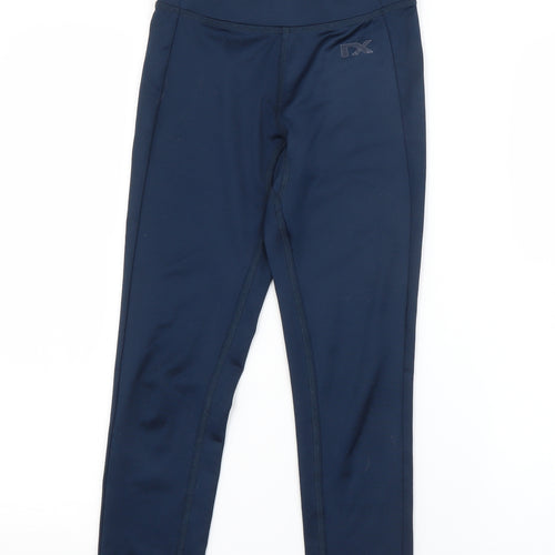 NEXT Girls Blue  Polyester Pedal Pusher Trousers Size 9 Months  Regular