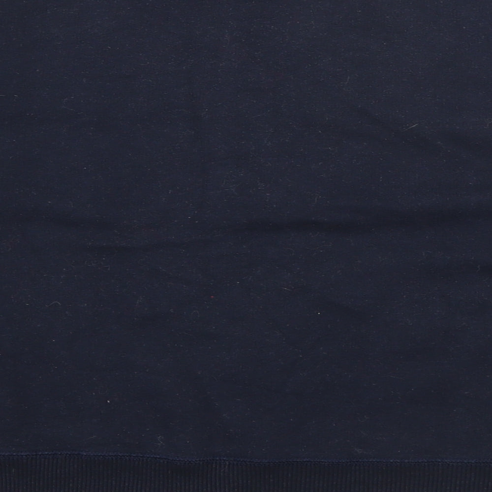 Abercrombie & Fitch Womens Blue  Cotton Pullover Sweatshirt Size XS