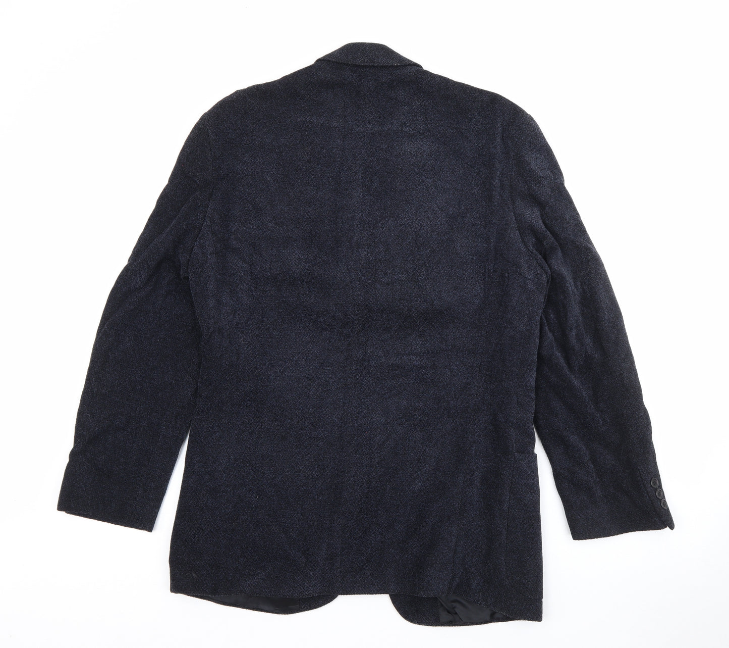 Marks and Spencer Mens Blue  Viscose Jacket Blazer Size M