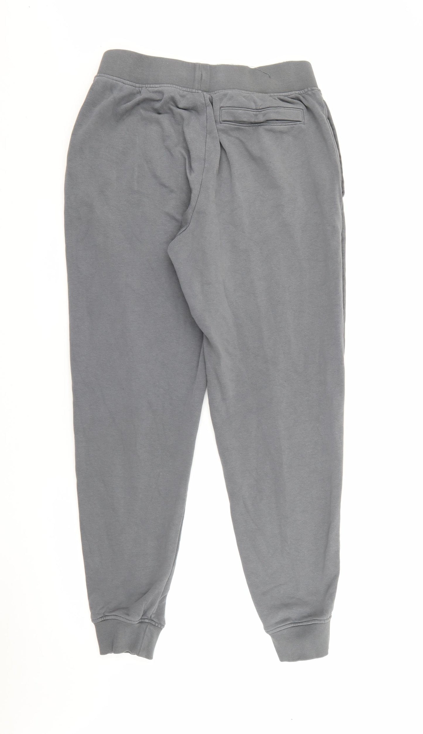 Under armour Mens Grey  Cotton Jogger Trousers Size L L27 in Regular