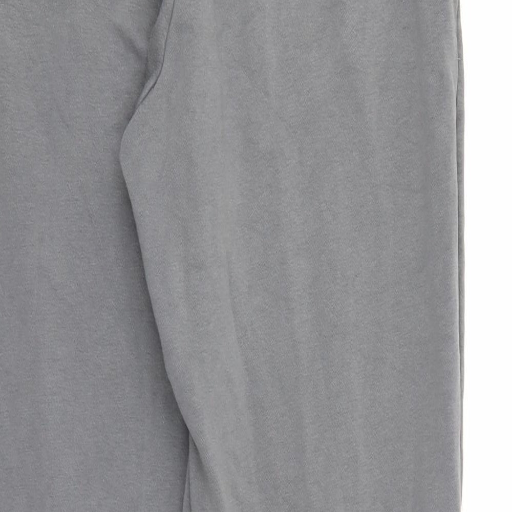 Under armour Mens Grey  Cotton Jogger Trousers Size L L27 in Regular