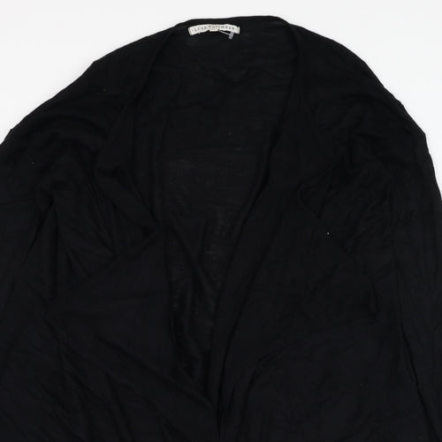BHS Womens Black Round Neck  Polyester Cardigan Jumper Size 12