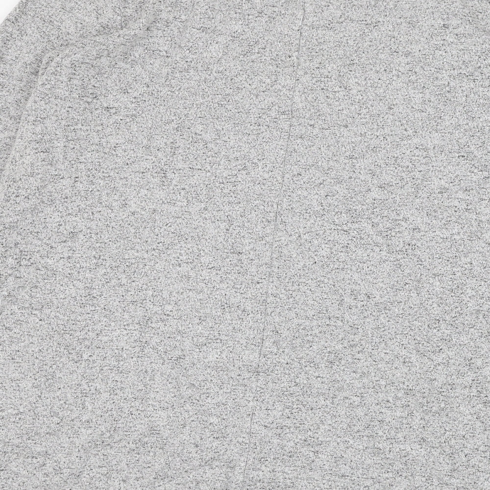 TU Womens Grey Round Neck  Viscose Pullover Jumper Size 18
