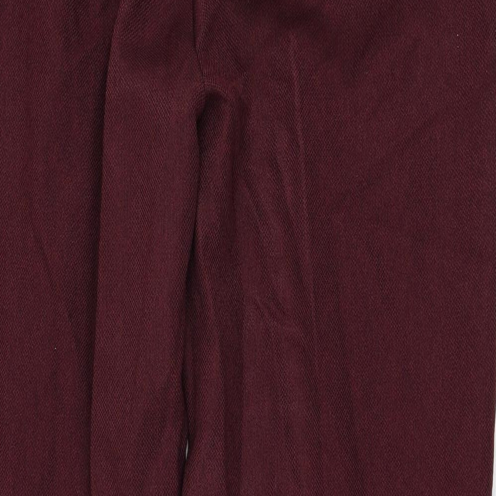 Honor Milburn Womens Purple  Polyester Trousers  Size 14 L27 in Regular