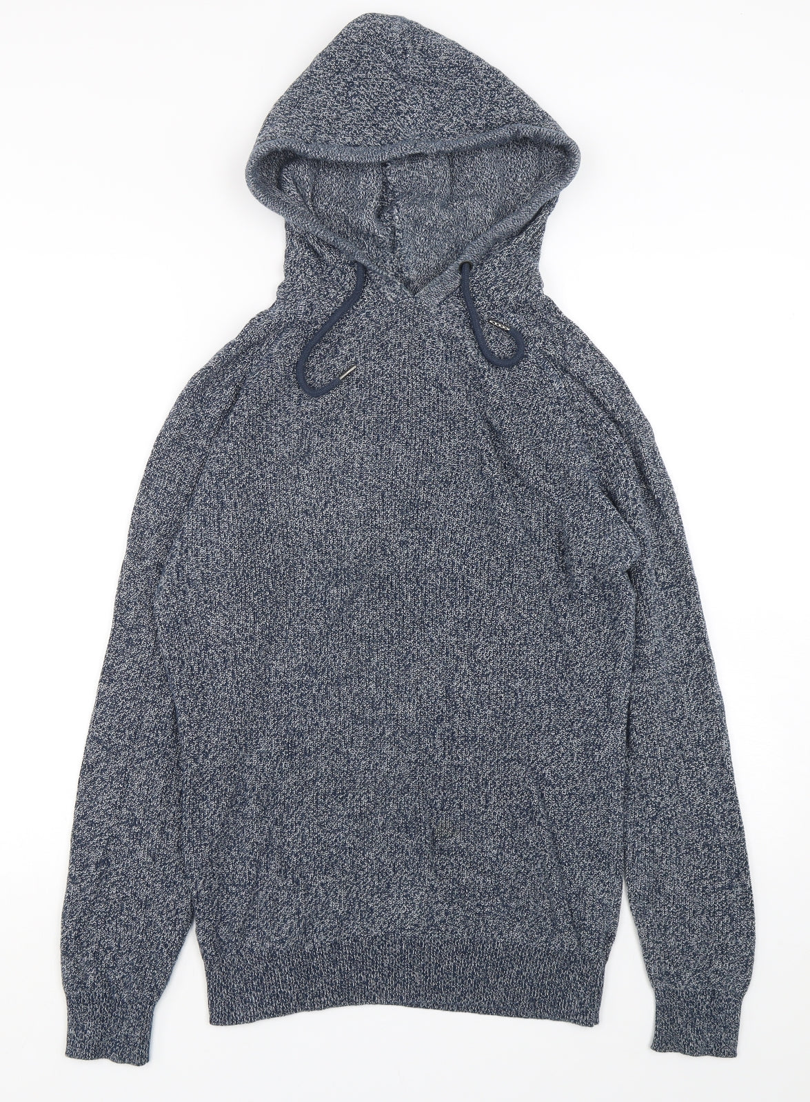 NEXT Mens Blue  Cotton Pullover Hoodie Size S
